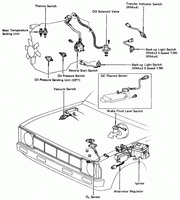 1981 Toyota Pickup Wiring Diagram