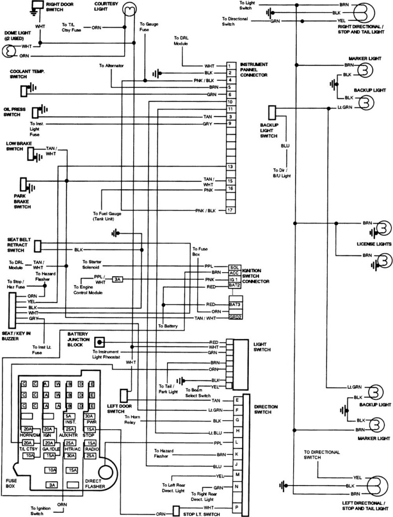 1984 Toyota Truck Wiring Diagram Wiring Diagram