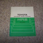 1985 Toyota MR2 Electrical Wiring Diagram Manual STD 1 6L 4Cyl EBay