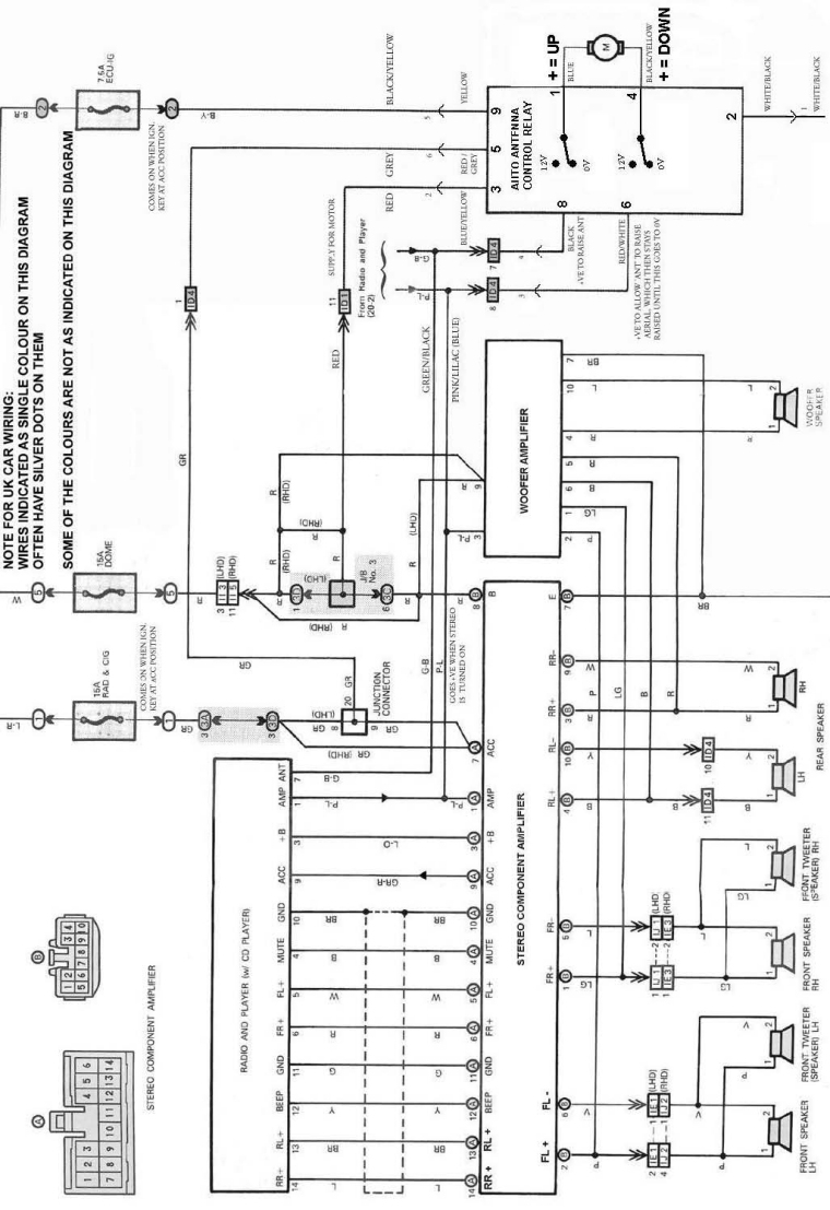 1986 Toyota Mr2 Radio Wiring Diagram