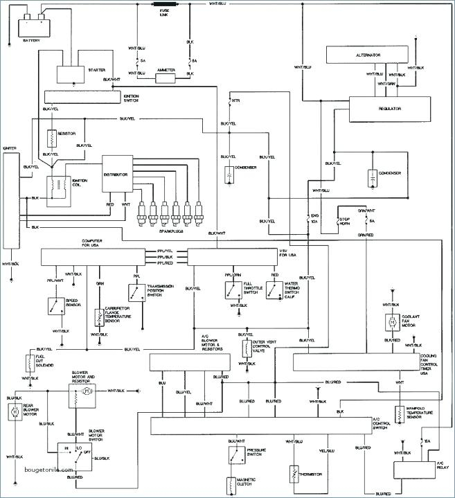 1986 Toyota Pickup Headlight Wiring Diagram Wiring Diagram And Schematic