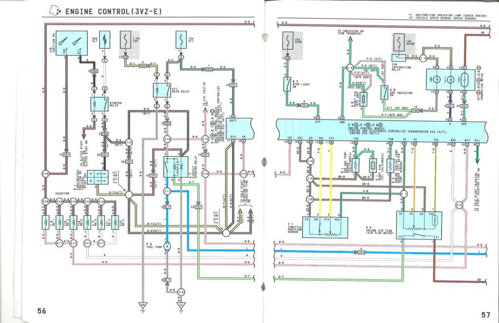 1986 Toyota Pickup Tail Light Wiring Diagram Collection Wiring 