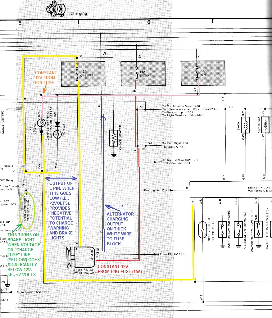 1986 Toyota Truck Wiring Schematic Wiring Diagram