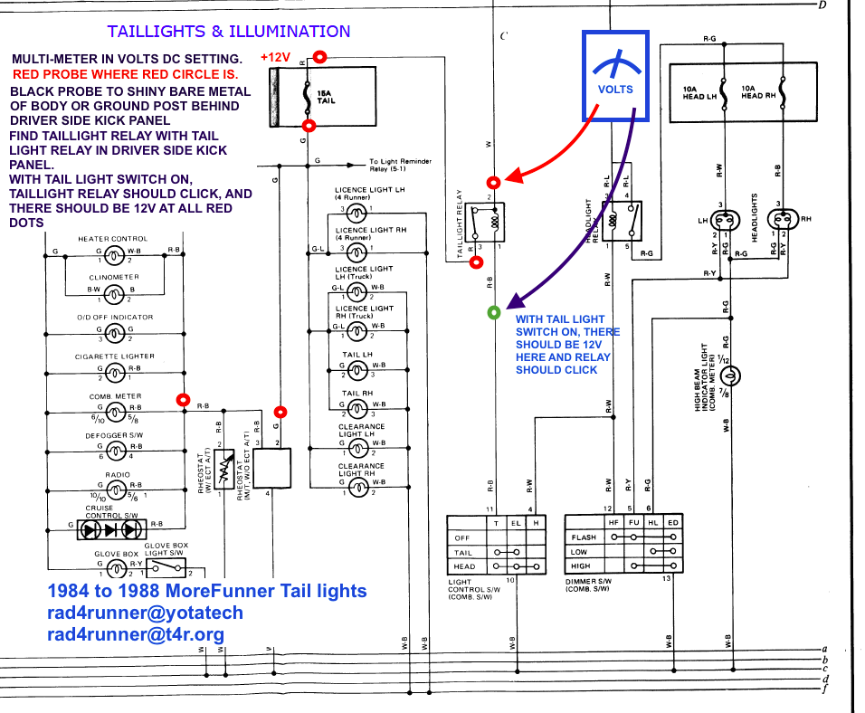 1988 Toyota Pickup Wiring Schematic Wiring Diagram