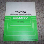 1989 Toyota Camry Electrical Wiring Diagram Manual STD DX Deluxe LE All