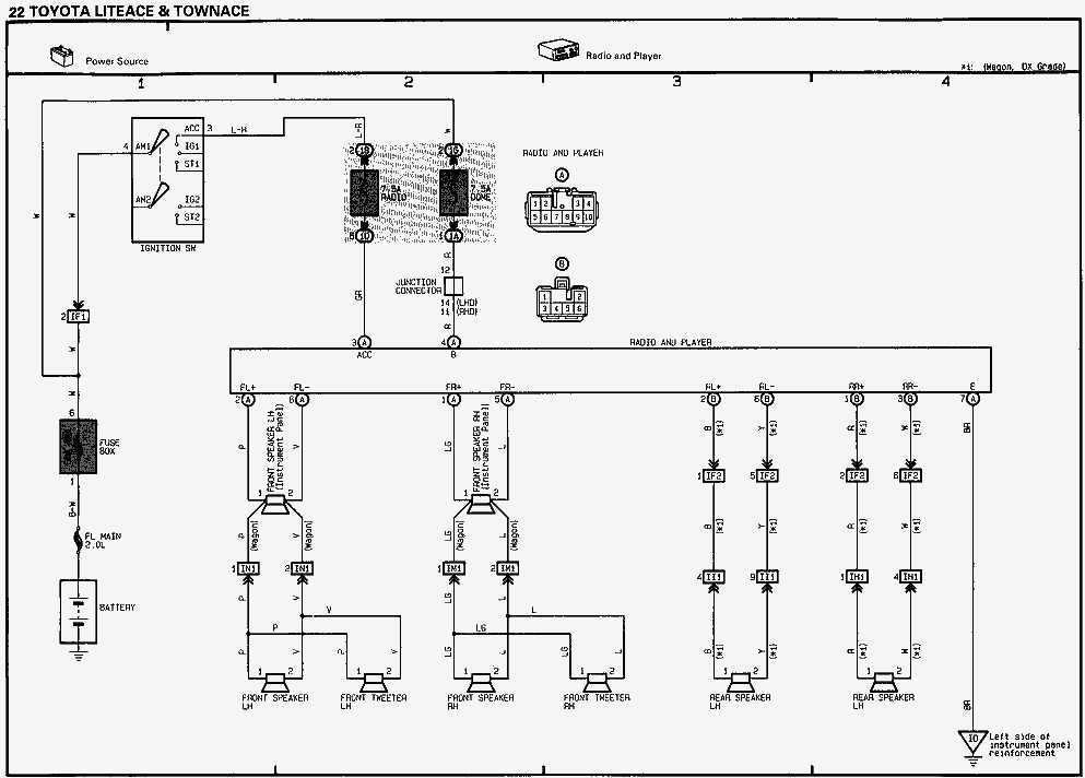 1990 Toyota Mr2 Radio Wiring Diagram Wiring Diagram