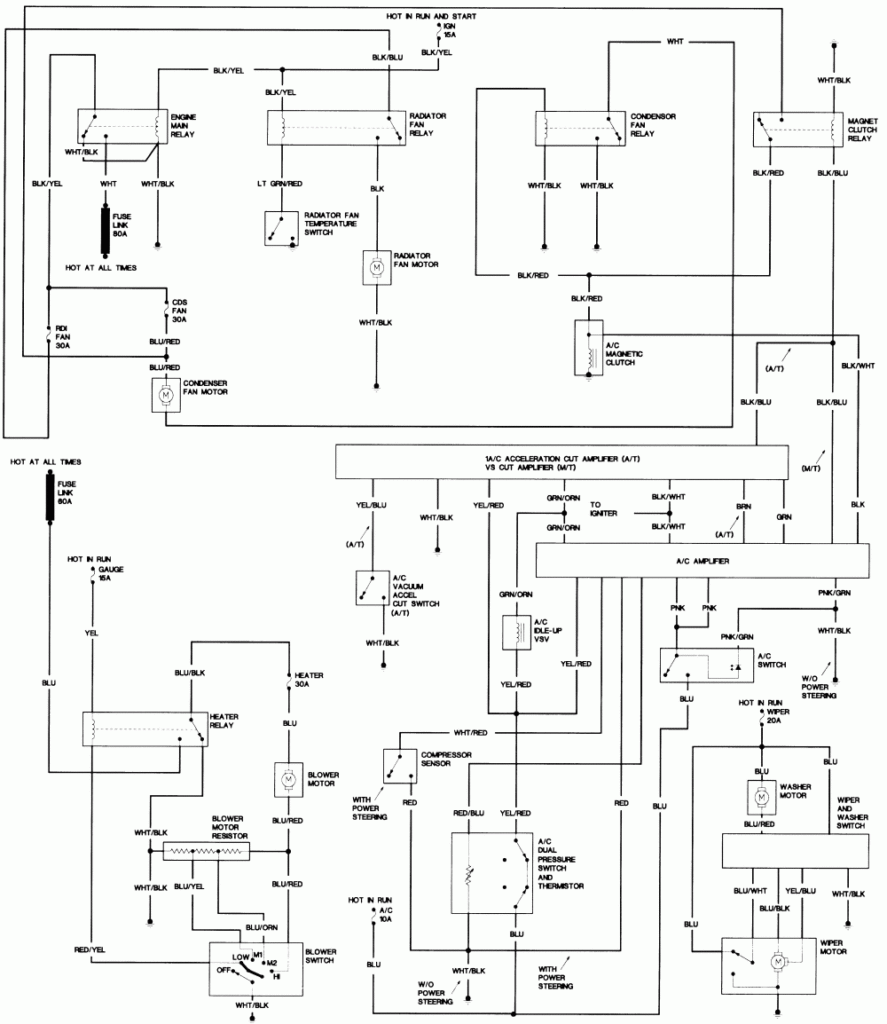 1990 Toyota Tercel Wiring