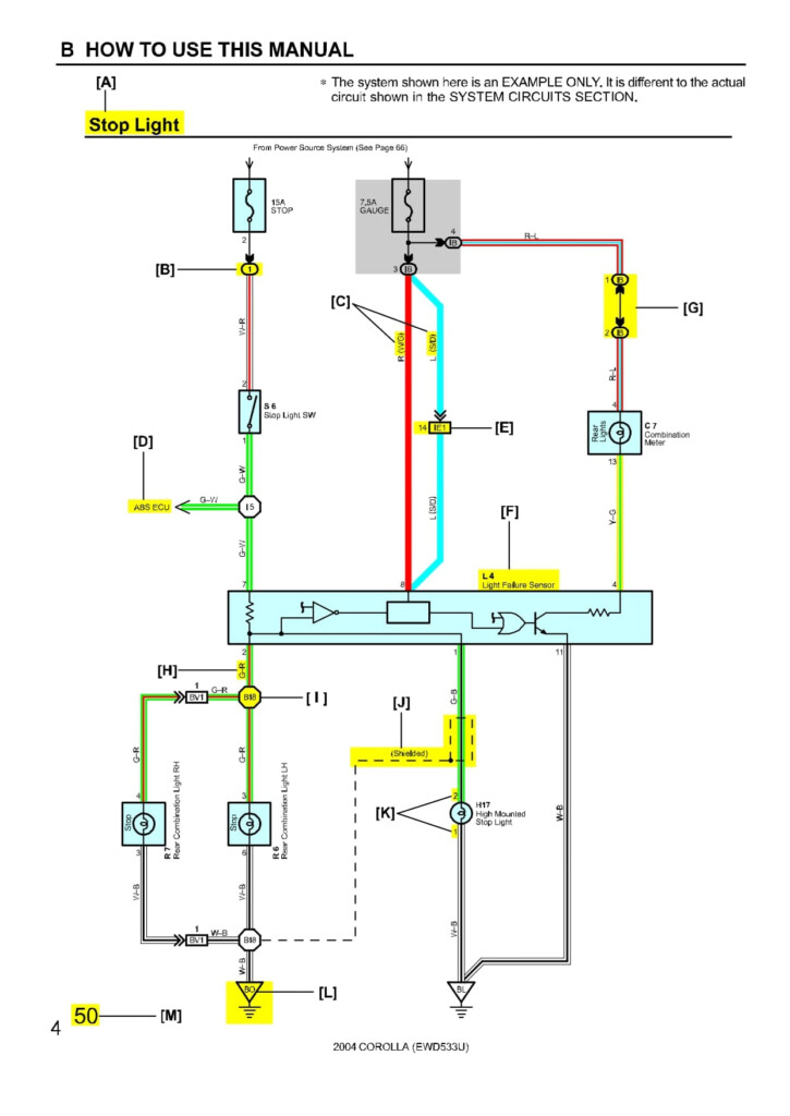 1992 Toyota Corolla Electrical Wiring Diagram Wiring Diagram