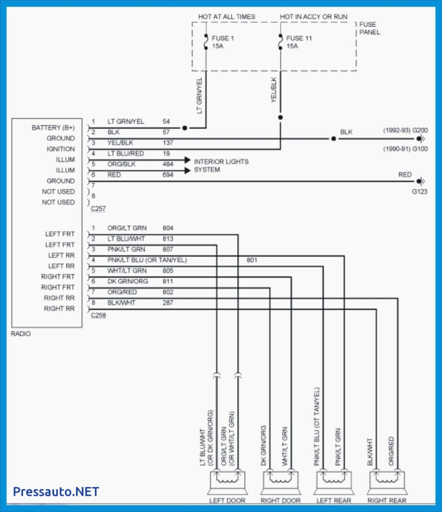 1992 Toyota Corolla Wiring Diagram