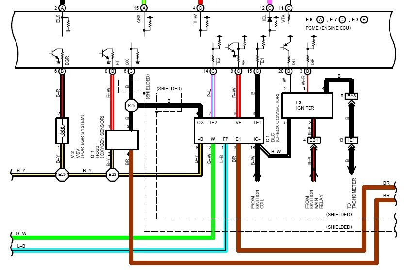 1993 Toyota MR2 Wiring Diagram Wiring Diagram Service Manual PDF