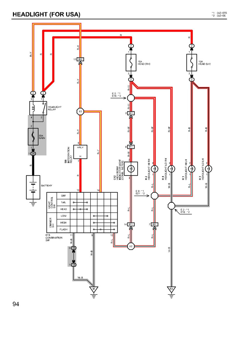 1994 Toyota Celica Alternator Wiring Diagram Wiring Diagram