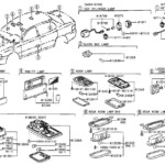 1997 Toyota Avalon Rear Seat Entertainment Dome Light Bulb