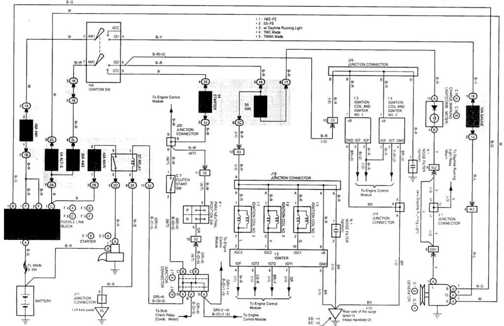 1999 Toyota Corolla Stereo Wiring Diagram Database Wiring Diagram Sample