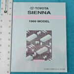 1999 Toyota Sienna Factory Electrical Wiring Diagram Manual EBay