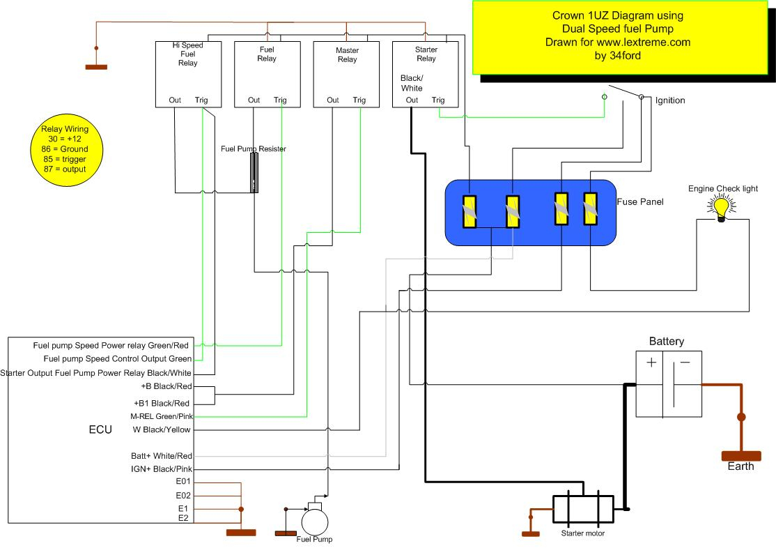 1uz Wiring Diagram