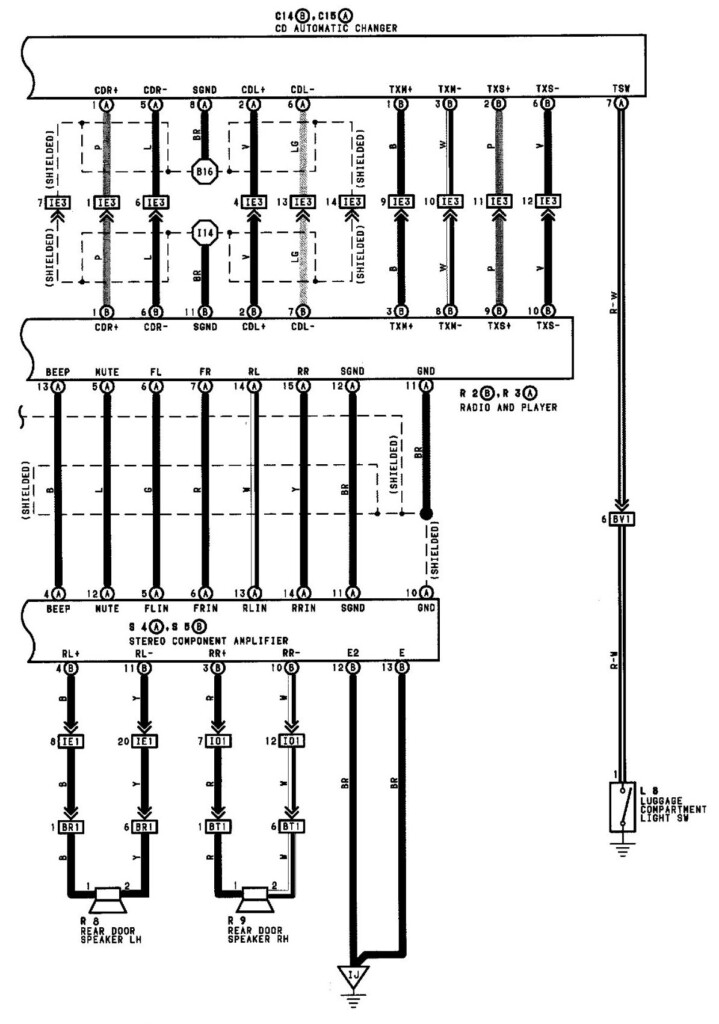 2000 Toyota Avalon Radio Wiring