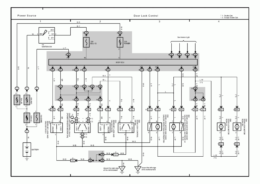 2000 Toyota Tacoma Wiring Diagram Database Wiring Collection