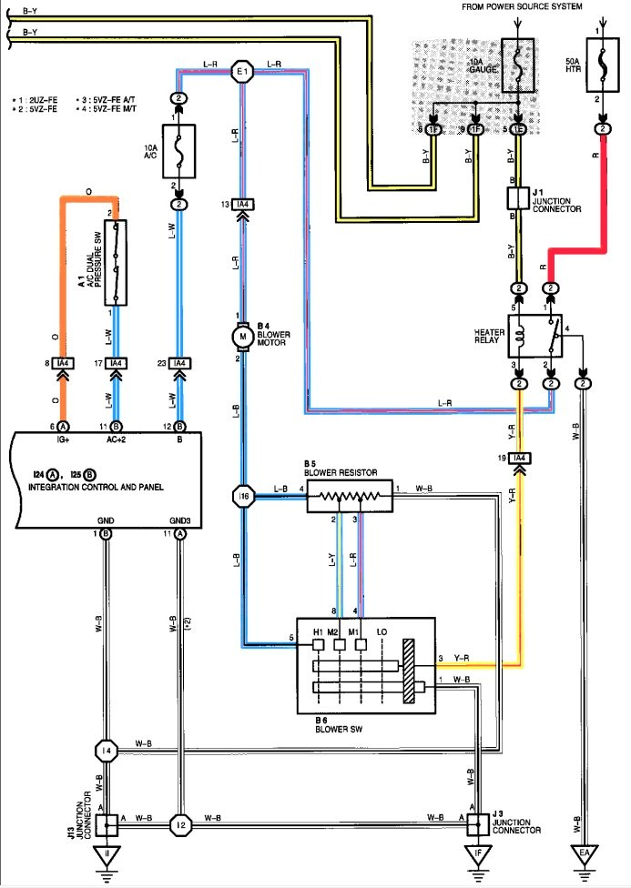 2000 Toyota Tundra Wiring Diagram For Your Needs