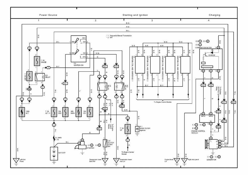 2001 Toyota Corolla Radio Wiring Diagram Database Wiring Diagram Sample