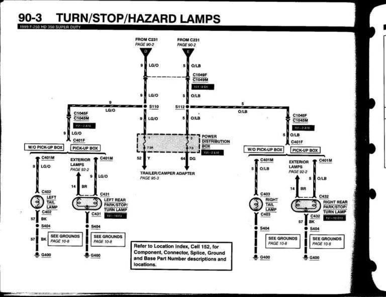 2001 Toyota Tacoma Tail Light Wiring Diagram Easywiring