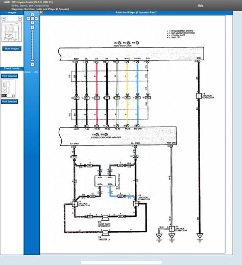 2002 Toyota Avalon Stereo Wiring Diagram 14