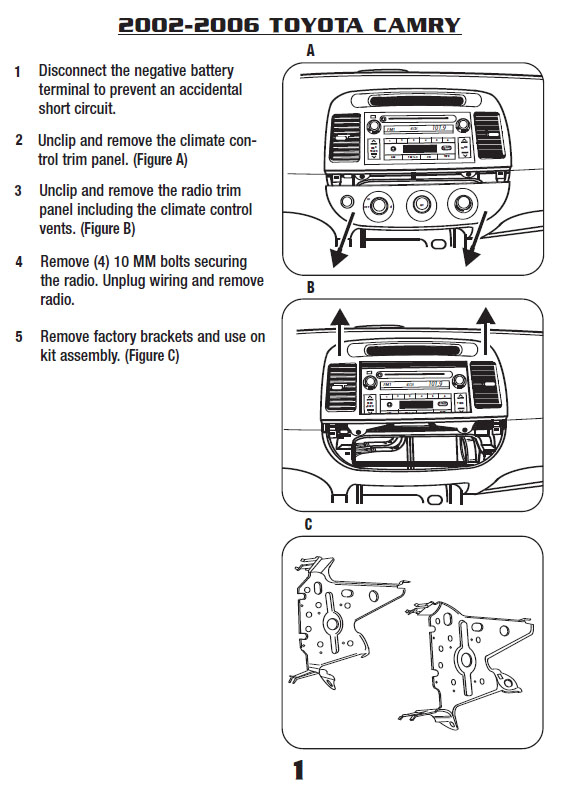 2002 Toyota Camry Audio Wiring Diagram Wiring Diagram