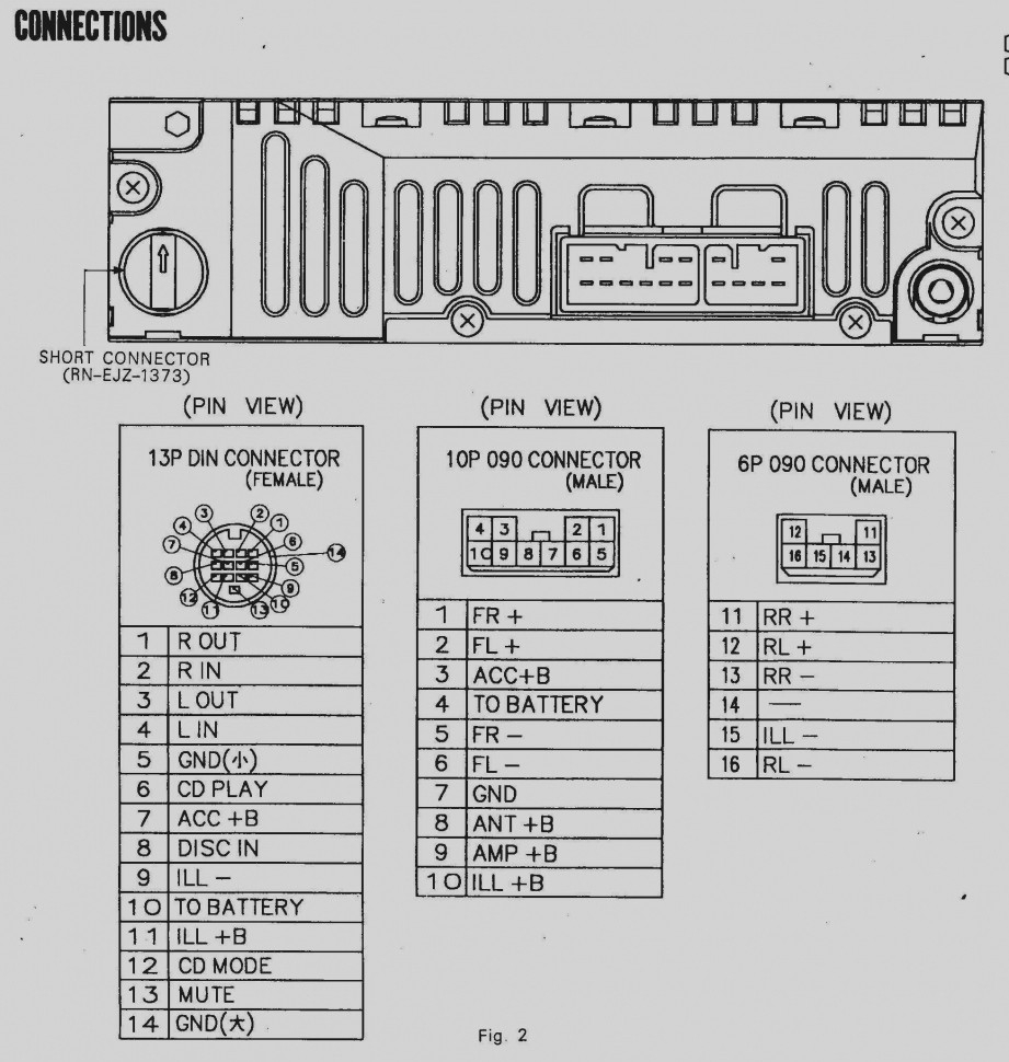 2002 Toyota Camry Radio Wiring Images Wiring Diagram Sample