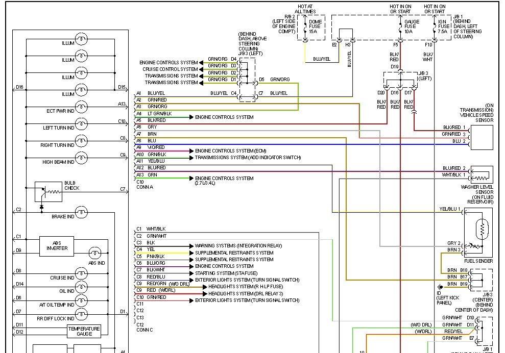 2002 Toyota Tacoma Wiring Diagram