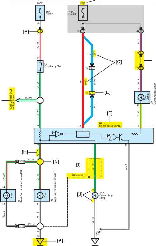 2003 Toyota Camry Fog Light Wiring Diagram Images Wiring Diagram Sample