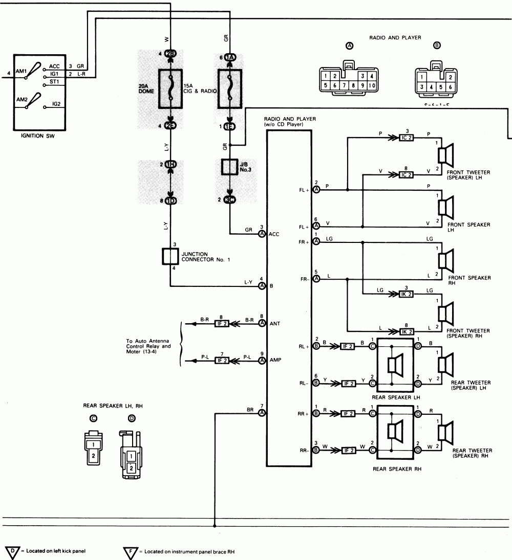 2003 Toyota Corolla Radio Wiring Diagram Database