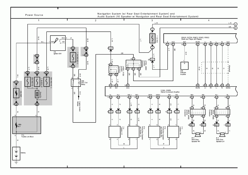 2003 Toyota Sequoia Jbl Stereo Wiring Diagram Collection Wiring