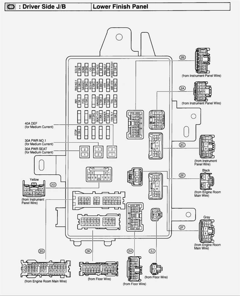 2004 Toyota Camry Electrical Wiring Diagram Wiring Diagram