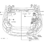 2004 Toyota RAV4 Block Passenger Side Junction Clamp Engine