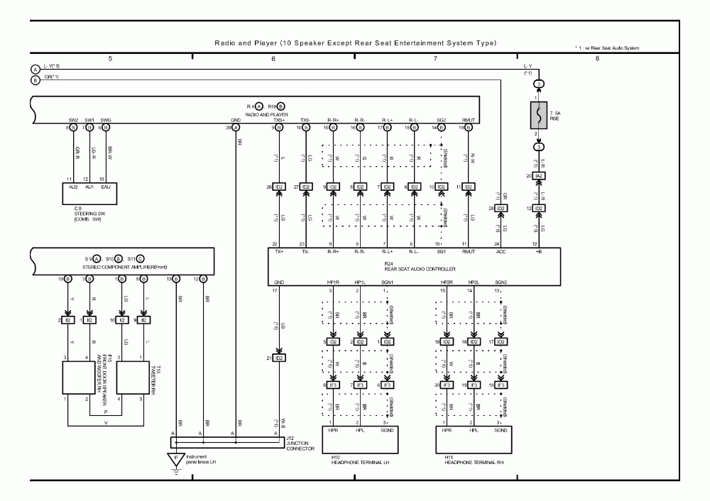 2004 Toyota Tundra Stereo Wiring Diagram Images Wiring Diagram Sample