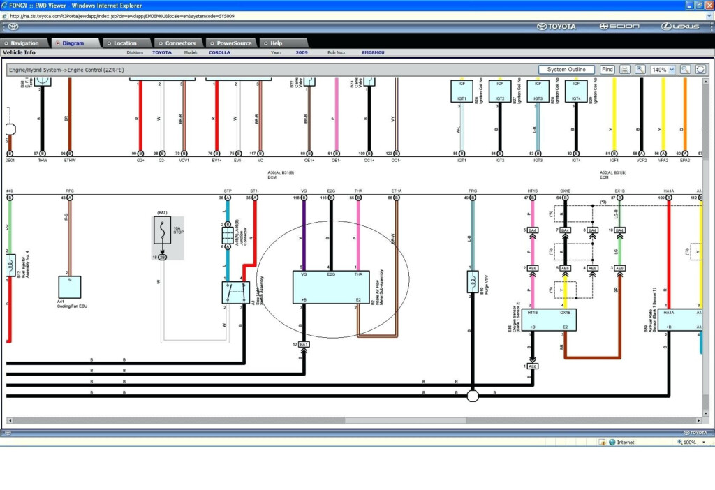 2005 Toyota Corolla Wiring Diagram Database Wiring Collection