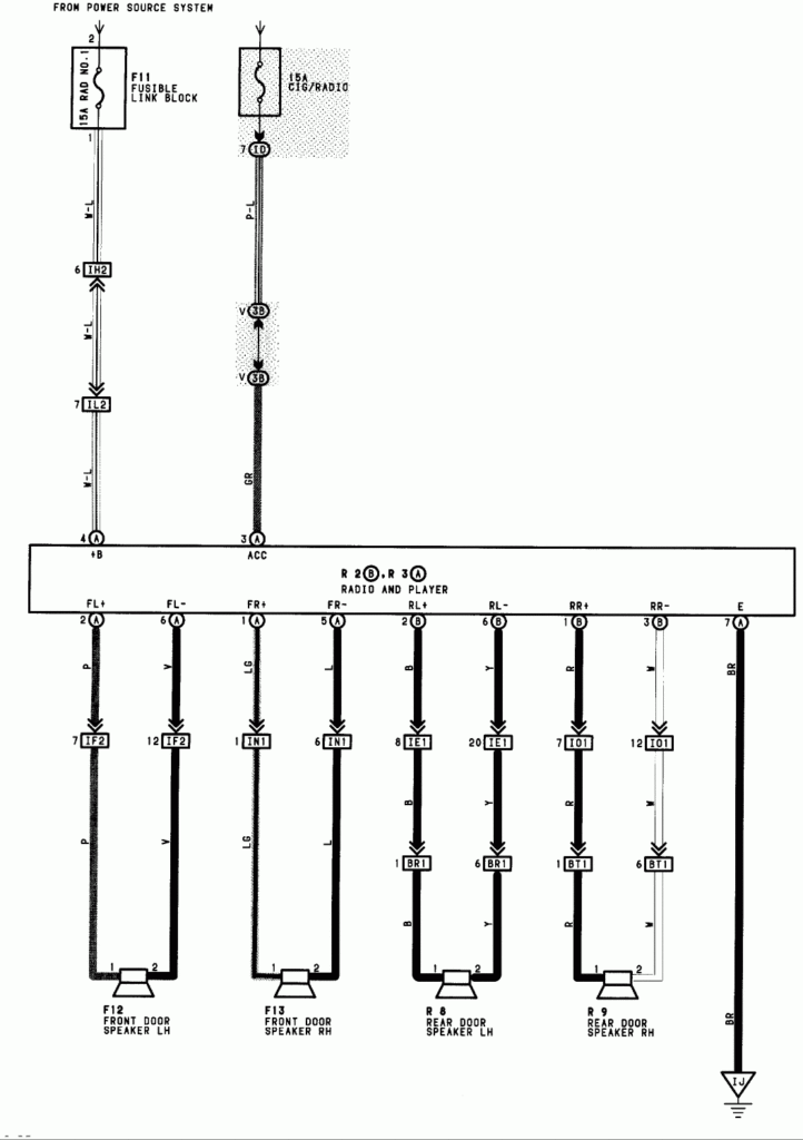 2006 Toyota Avalon Serpentine Belt Diagram