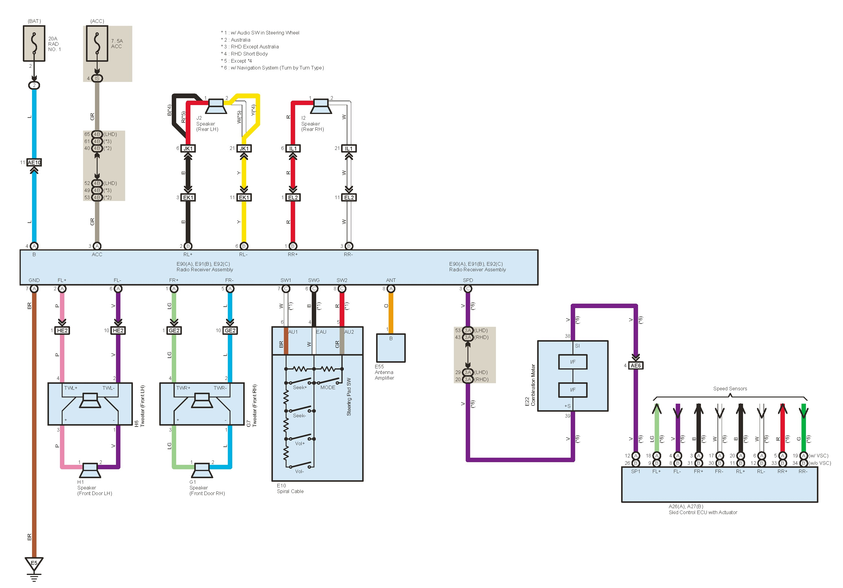 2006 Toyota Highlander Hybrid Radio Wiring Diagram Wiring Diagram And 