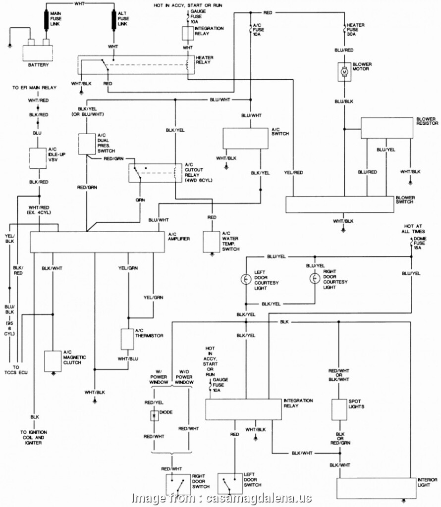 2007 Toyota 4Runner Electrical Wiring Diagram Manual Top 2002 Toyota 