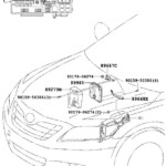 2007 Toyota Camry Fog Lights Relay Service 9008087026 Genuine