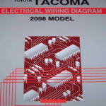 2008 Toyota Tacoma Electrical Wiring Diagram Service Shop Manual EWD