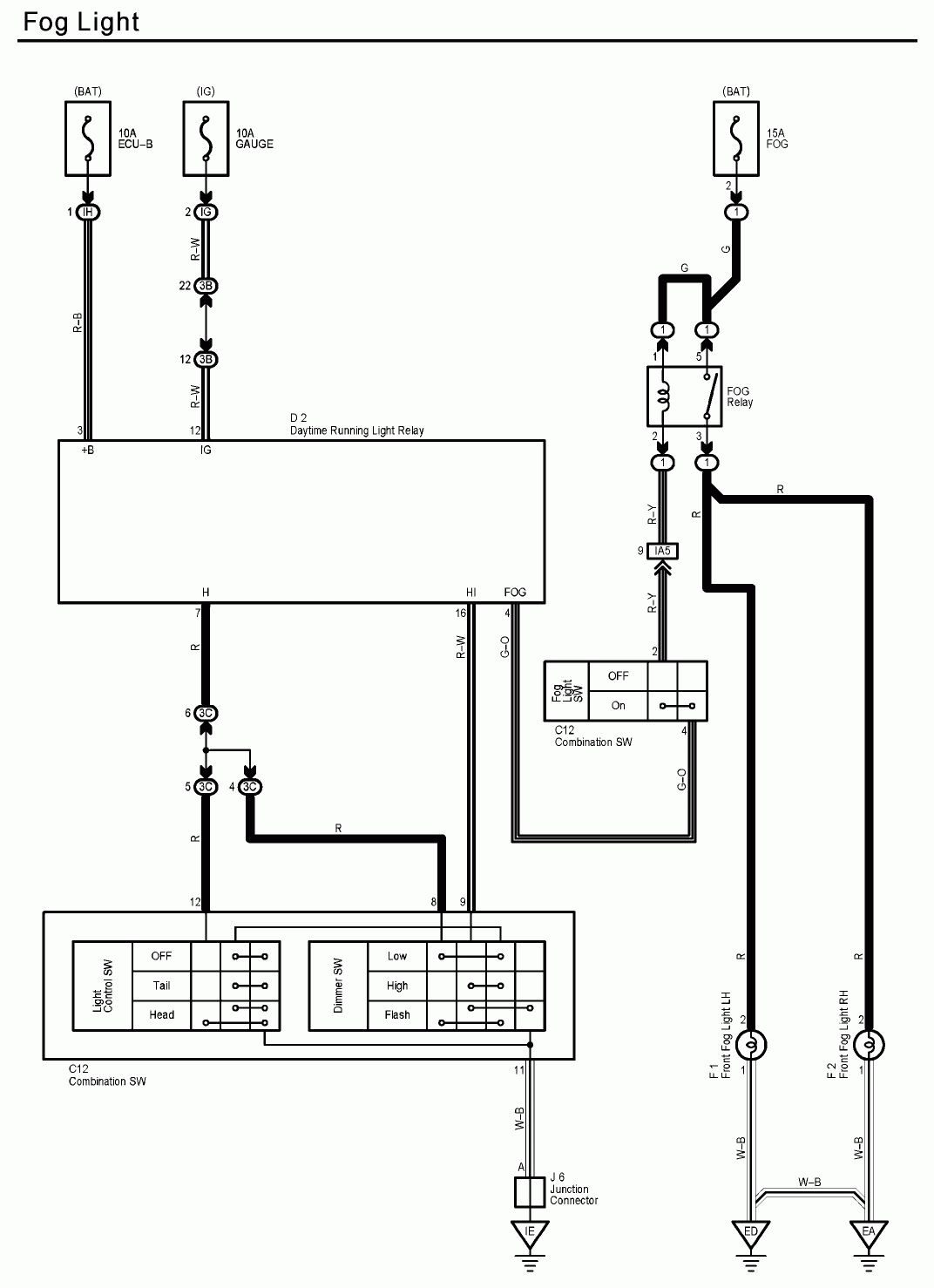 2009 Toyota Camry Headlight Wiring Diagram Wiring Diagram