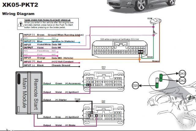 2009 Toyota Venza W smart Key Wiring