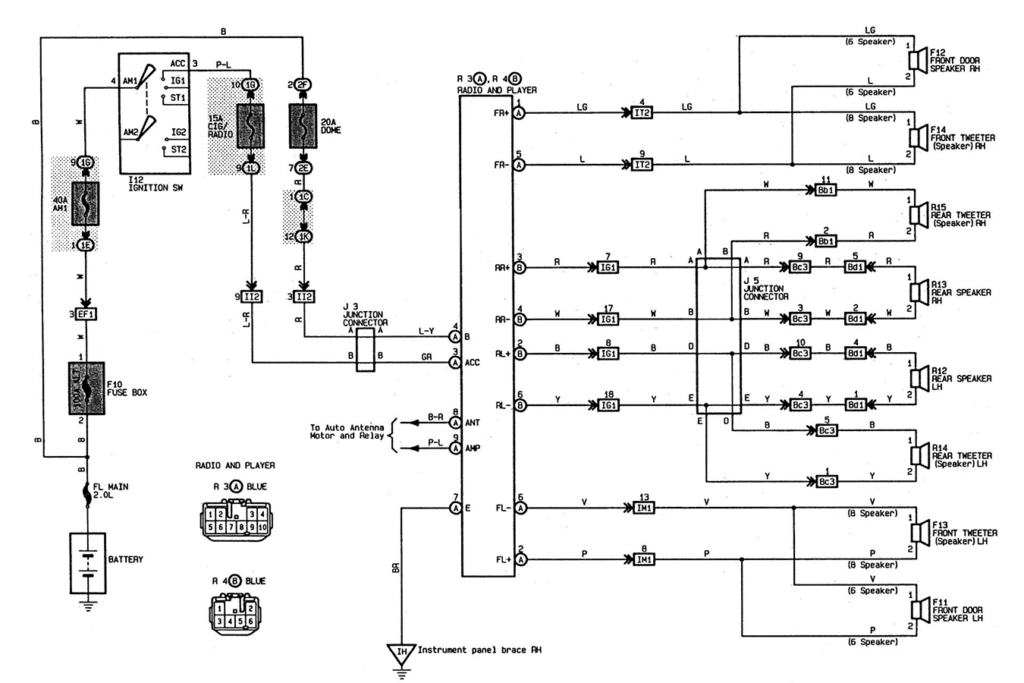 30 2001 Toyota 4runner Radio Wiring Diagram Wiring Database 2020