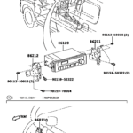 41 Toyota Fujitsu Ten 86120 Manual Wiring Diagram Source Online