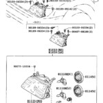 8101060072 Toyota Headlight Right Electrical Lamps Lighting