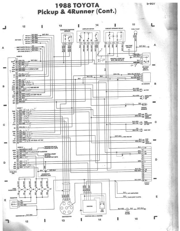 88 Toyota 4runner Wiring Diagram Wire