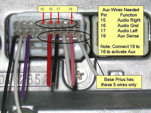 Adding A Free Aux In To A 2007 Prius Coreforge