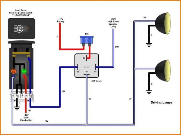 Aux Light Wiring Diagram 5 Wire Relay Wiring Diagram Electrical 