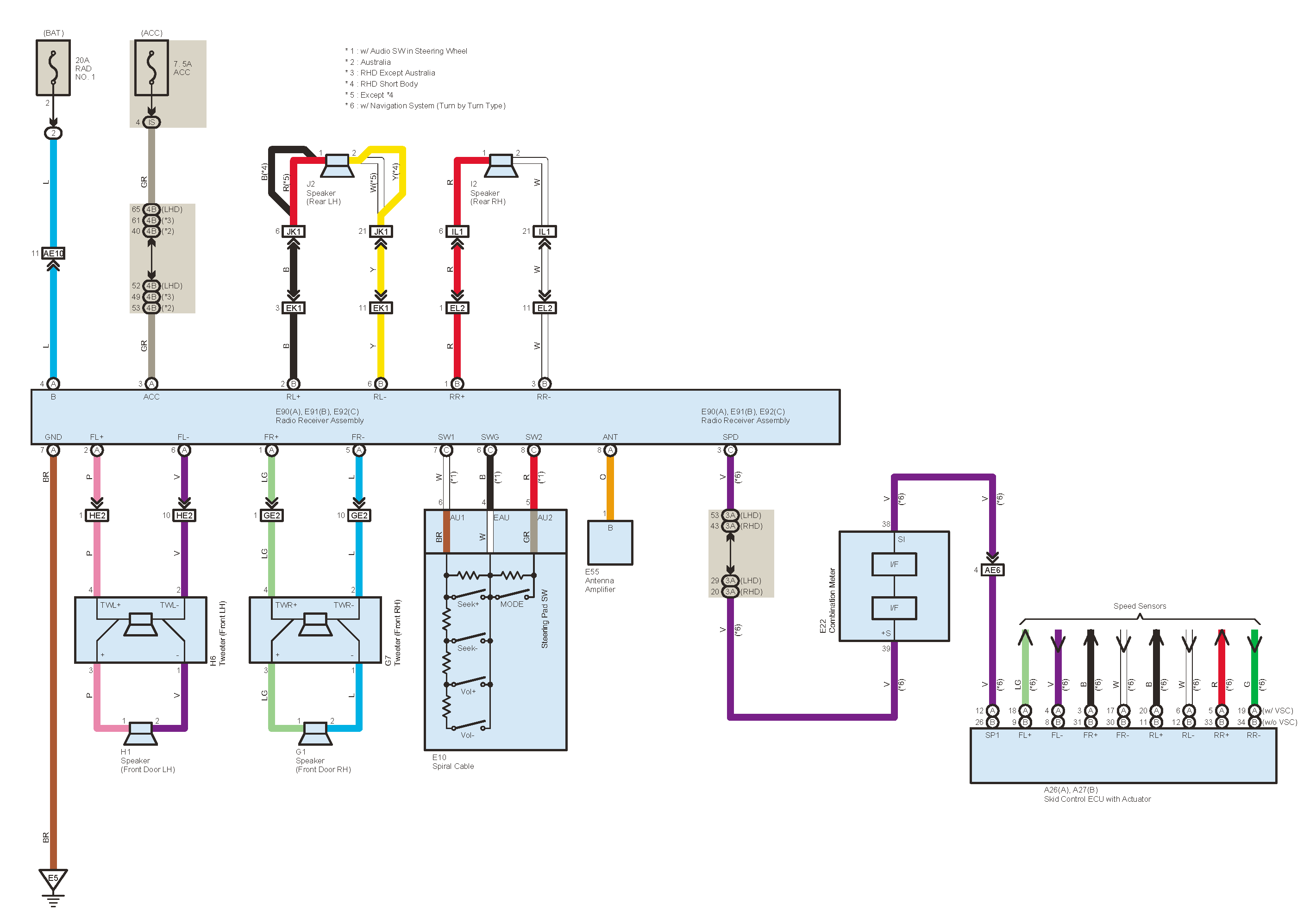 Bmwwiringdiagram 2000 Toyotum Corolla Radio Wiring Diagram Schematic