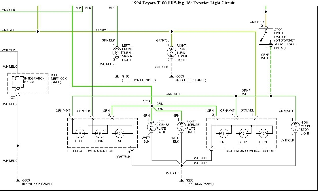  DIAGRAM 2001 Tundra Tail Light Wiring Diagram FULL Version HD Quality 